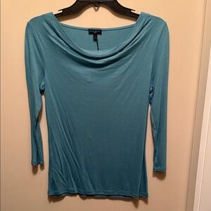 Talbots Teal Long Sleeve Top